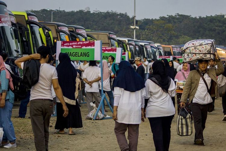 pemudik jakarta ke jateng